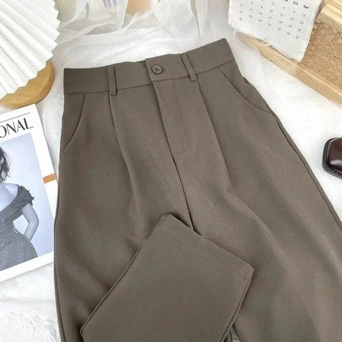 beige Woman trouser